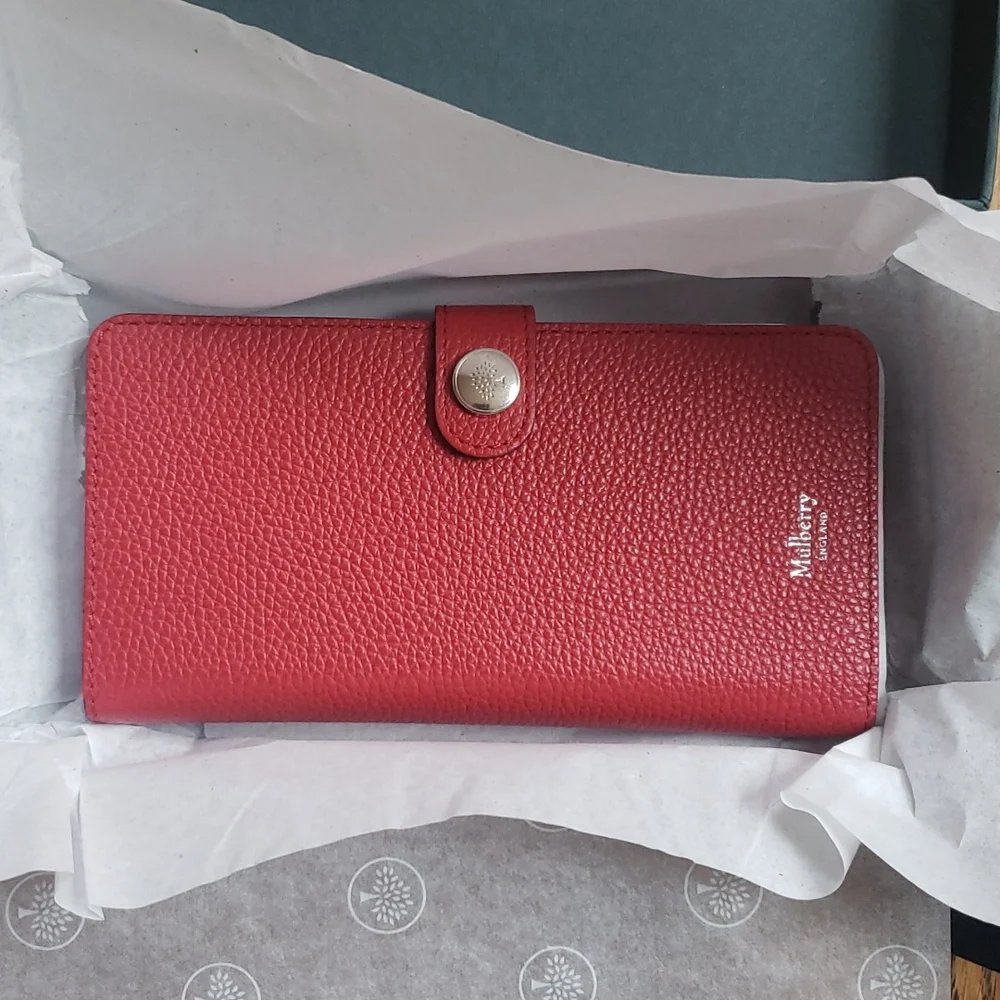 NWT Mulberry Huawei Pro 20 Flip Case Scarlet Red